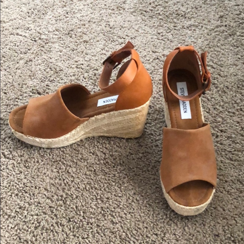 Steve Madden Jaylen espadrille platform wedges